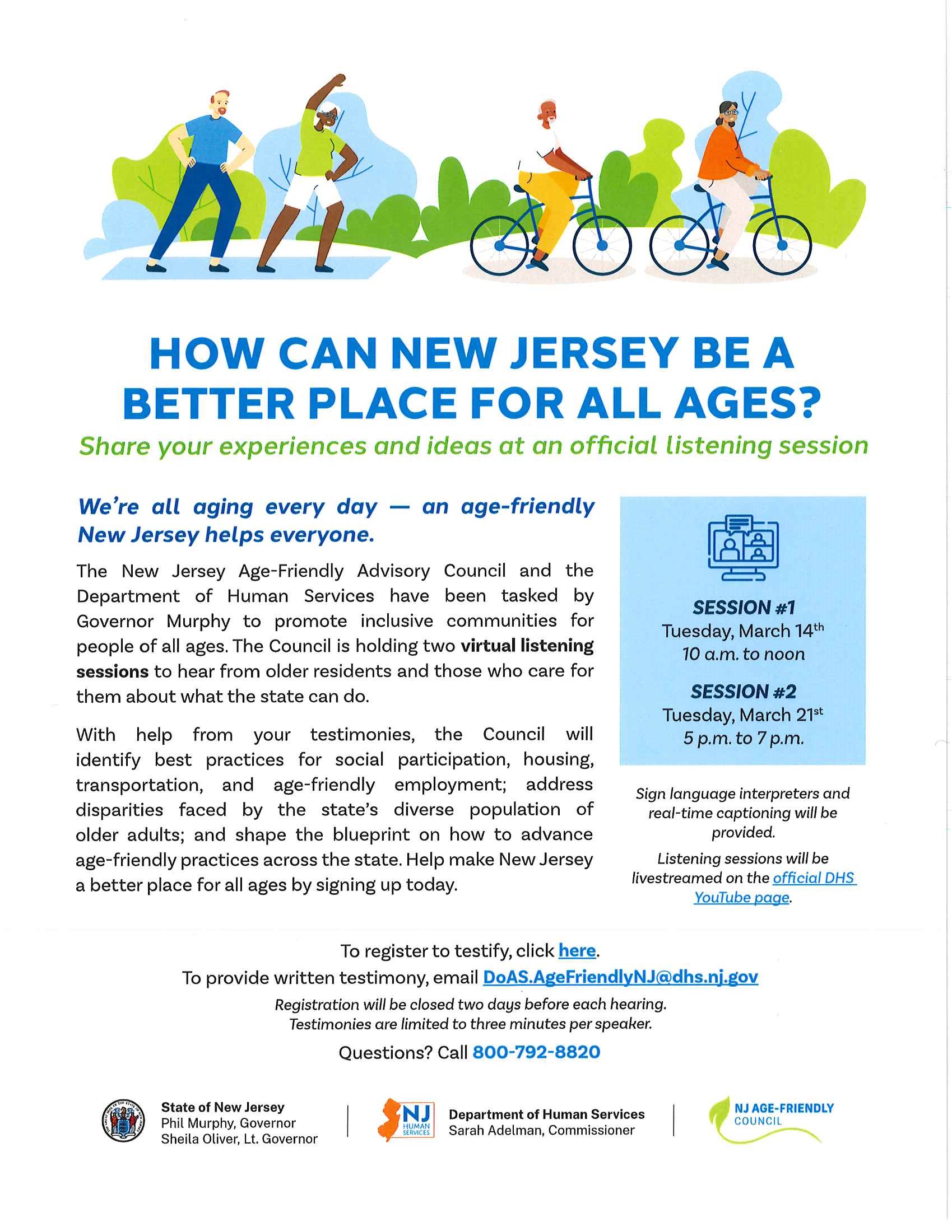 How Can New Jersey be a Better Place for All Ages? City of Port Republic